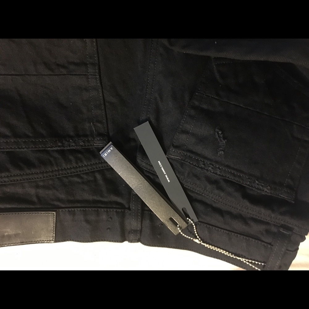 AMIRI black THRASHER JEANS 29 @Poshmark - Picture 3 of 12